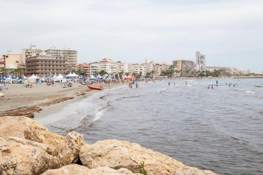 Acogedor Alojamiento A Pocos Metros De La Playa 圣波拉 外观 照片